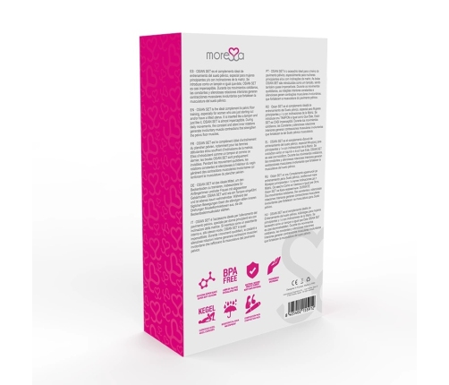 Moressa Osian Set Premium Silicone Pink - Pelvic Floor Training Trio