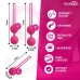 Moressa Osian Set Premium Silicone Pink - Pelvic Floor Training Trio