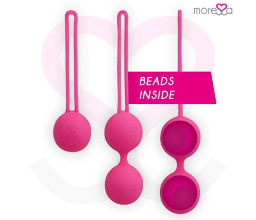 Moressa Osian Set Premium Silicone Pink - Pelvic Floor Training Trio