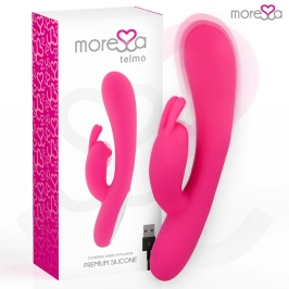 Moressa Telmo Premium Silicone Rechargeable Dual-Action Vibrator 19.5cm