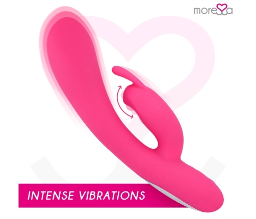 Moressa Telmo Premium Silicone Rechargeable Dual-Action Vibrator 19.5cm