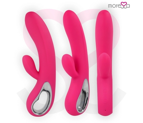 Moressa Troy Premium Silicone Dual Motor Rechargeable Vibrator 20cm