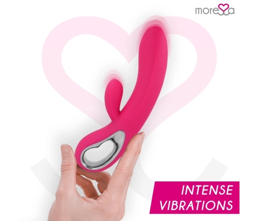 Moressa Troy Premium Silicone Dual Motor Rechargeable Vibrator 20cm