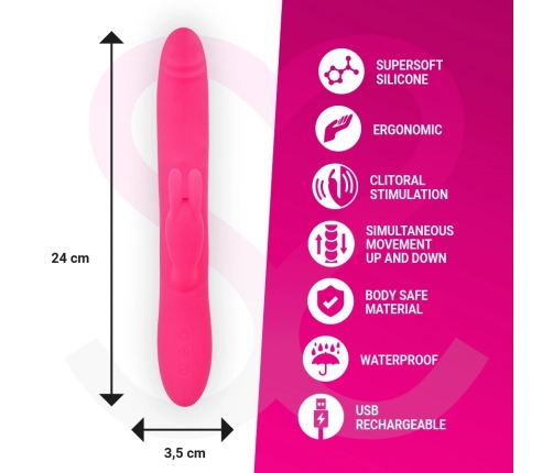 Moressa Warren Premium Silicone Intimate Device USB Rechargeable 25.5cm