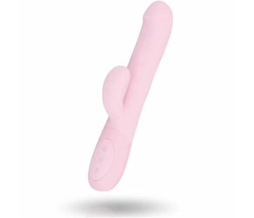 INSPIRE SENSE Gabriella Pink Rotating Vibrator 12 Modes Waterproof 24cm
