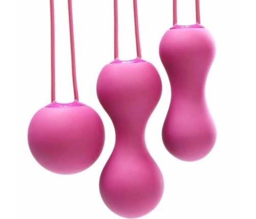 Je Joue Ami Kegel Training System - 3-Piece Fuchsia Set