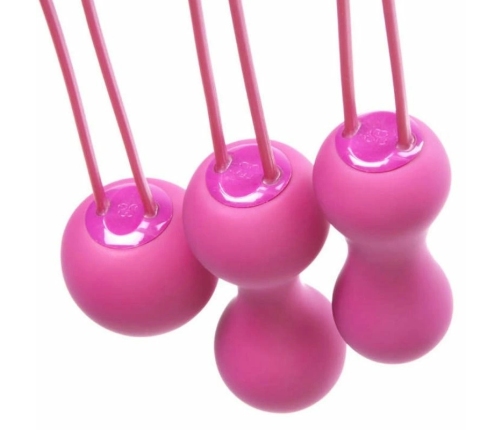 Je Joue Ami Kegel Training System - 3-Piece Fuchsia Set