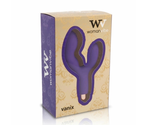 Womanvibe Vanix Silicone Unisex Stimulator - Flexible & Discreet 12.1 cm