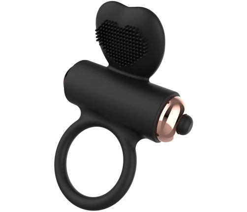 Womanvibe Zeus Silicone Intimate Ring - Ergonomic, 4.1x8.6 cm, Black