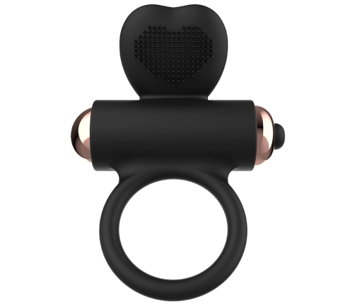 Womanvibe Zeus Silicone Intimate Ring - Ergonomic, 4.1x8.6 cm, Black