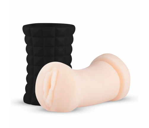 Womanvibe Gumy Dual-Entry Intimate Stimulation Sleeve 13.4cm TPR Silicone