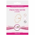 Bye Bra Ergonomic Foldable Bra Clips Set of 4 with Travel Bag