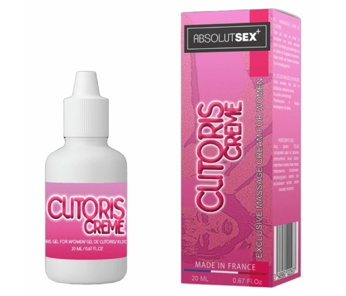 RUF Clitoris Stimulation Cream 20ml - Targeted Sensation Formula