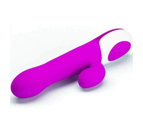 Pretty Love Dempsey Rechargeable Inflatable Silicone Massager, Pink