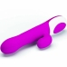 Pretty Love Dempsey Rechargeable Inflatable Silicone Massager, Pink