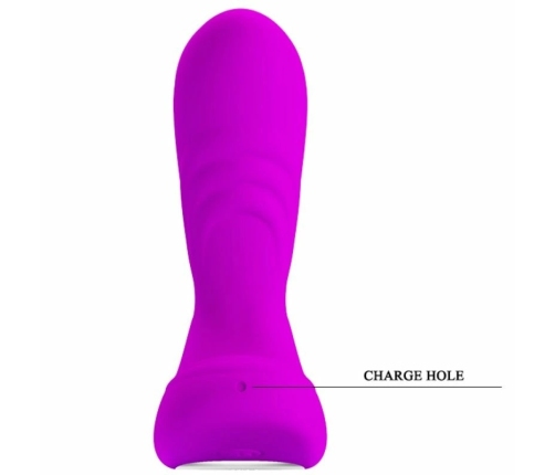 Pretty Love Magic Finger Dual-Point Silicone Massager, 12 Modes, USB