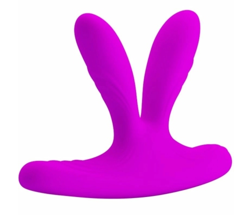 Pretty Love Magic Finger Dual-Point Silicone Massager, 12 Modes, USB