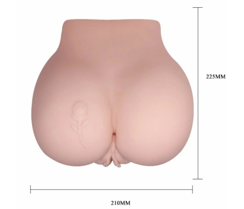 Crazy Bull Double Channel Intimate Machine with Tattoo & Remote Vibration