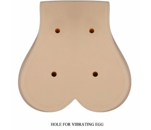 Crazy Bull Intimate Dual-Channel System with Vibration, Legs Raised, 21cm