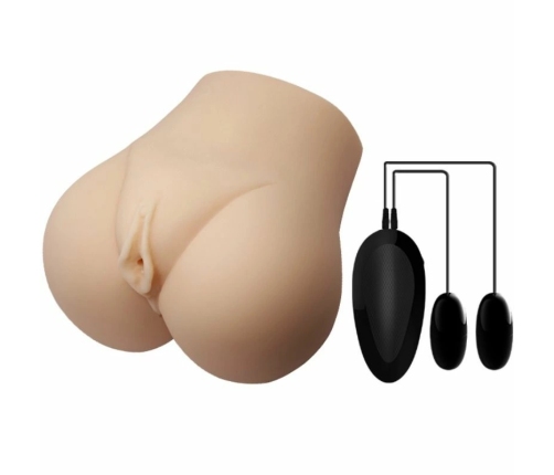 Crazy Bull Intimate Dual-Channel System with Vibration, Legs Raised, 21cm