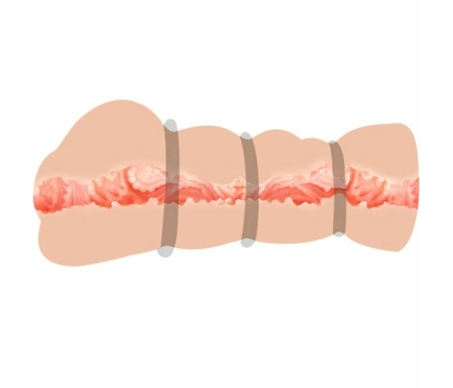 CRAZY BULL - VAGINA MASTURBATOR WITH RINGS