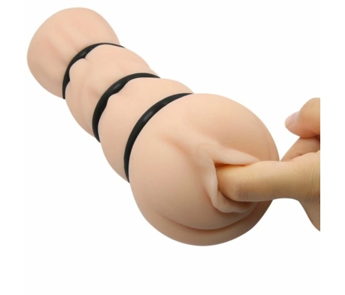 CRAZY BULL - VAGINA MASTURBATOR WITH RINGS