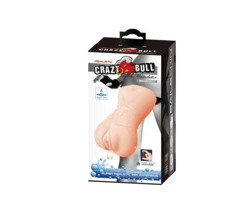 CRAZY BULL Waterskin Intimate Sleeve Model 4 - Compact, Self-Lubricating