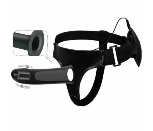 Pretty Love Vito Intimate Harness System with Hollow Vibrating Insert 17.3 cm