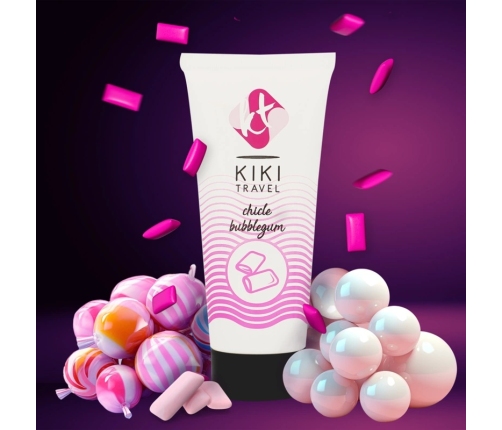 Kiki Travel Bubblegum Water-Based Lubricant 50ml Vegan Formula