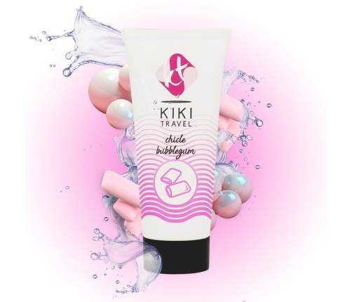 Kiki Travel Bubblegum Water-Based Lubricant 50ml Vegan Formula