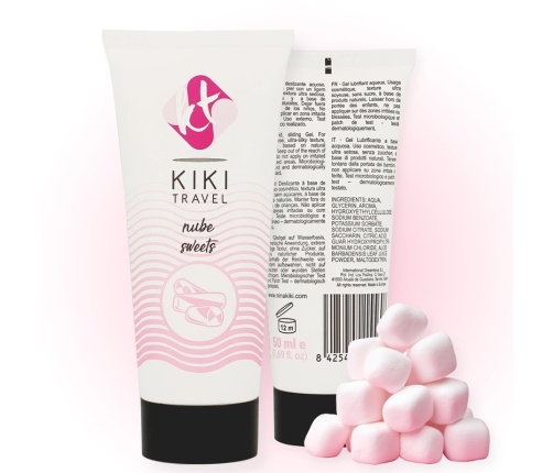Kiki Travel Nube Sweets Water-Based Lubricant 50ml Vegan Formula
