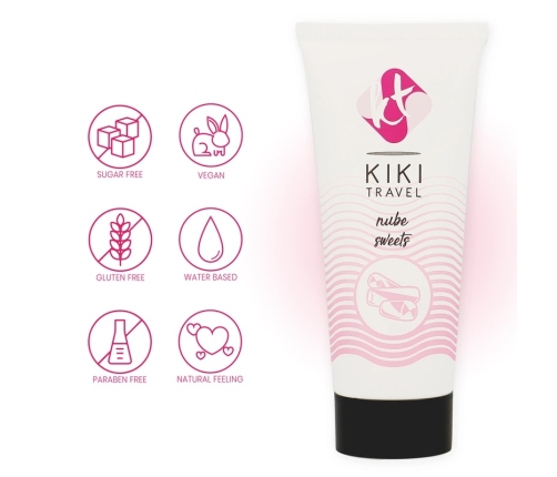 Kiki Travel Nube Sweets Water-Based Lubricant 50ml Vegan Formula