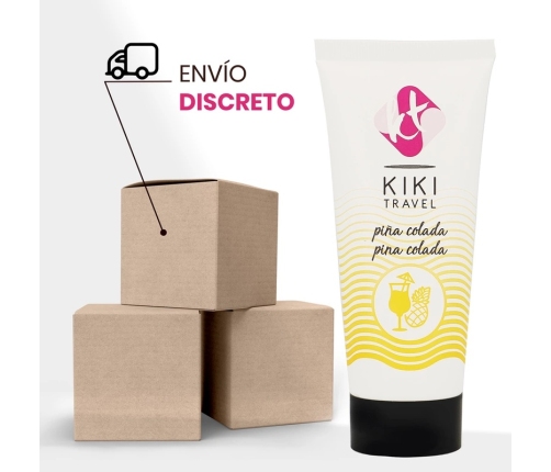 Kiki Travel Lubricant Pina Colada 50ml - Vegan, Water-Based Formula