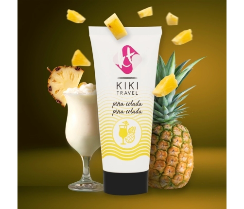Kiki Travel Lubricant Pina Colada 50ml - Vegan, Water-Based Formula