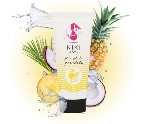 Kiki Travel Lubricant Pina Colada 50ml - Vegan, Water-Based Formula