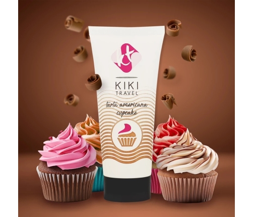 Kiki Travel Cupcake Flavored Water-Based Lubricant 50ml Vegan Formula