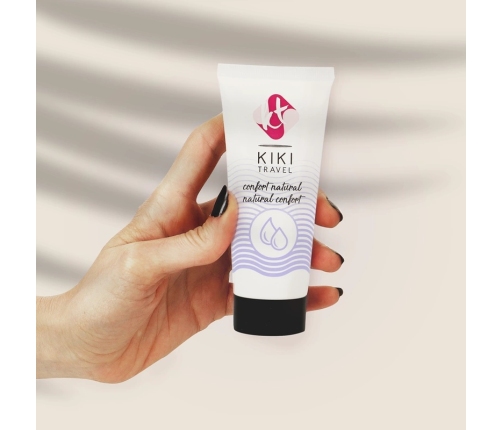 KIKI Travel Comfort Water-Based Vegan Lubricant 50ml - Natural Formula