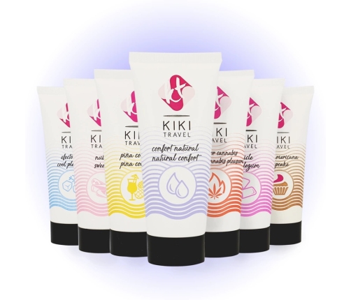 KIKI Travel Comfort Water-Based Vegan Lubricant 50ml - Natural Formula
