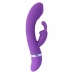 Intense Susy Silicone Rabbit Lilac Oscillating Dual Motor Vibrator 18.8cm