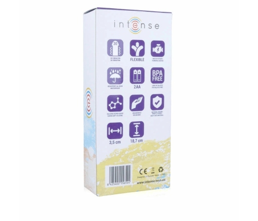 INTENSE Leo Luxe Intimate Massager Lilac Silicone Flexible 30 Modes