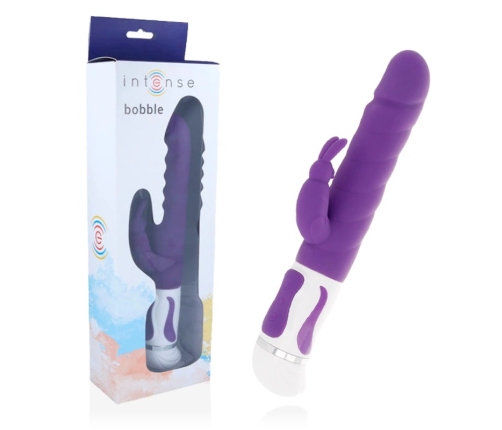 Intense Bobble Rotator Lilac Silicone Multi-Speed System 27cm