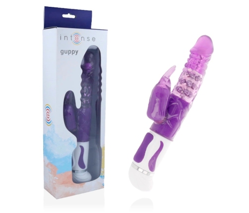 INTENSE Guppy Lilac Rotator Multi-Speed Intimate Massage Device 27cm