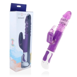 INTENSE Estuard Up&Down Rotator Vibrator Lilac, 30cm, 12 Modes INTENSE Estuard Up&Down Rotator Vibrator Lilac, 30cm, 12 Modes