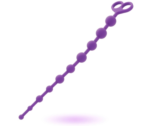 INTENSE Jaiden Beads Lilac - Flexible Silicone Intimate Wellness Chain 34cm