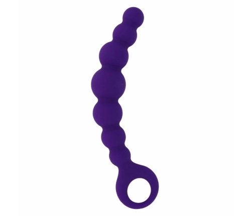 Intense Max Lilac Flexible Silicone Bead System 18.5cm - Body Safe