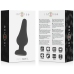 Intense Pipo L Silicone Black Anal Plug 13 cm - Soft Flexible Design