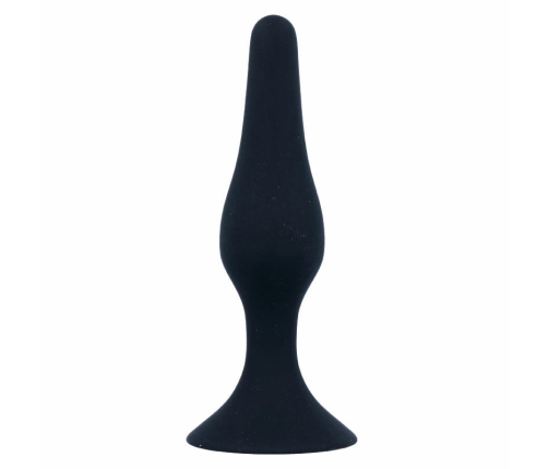 Intense Anal Level 2 Silicone Plug 11.5 cm Black - Advanced Flexible Model