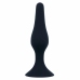 Intense Anal Level 2 Silicone Plug 11.5 cm Black - Advanced Flexible Model