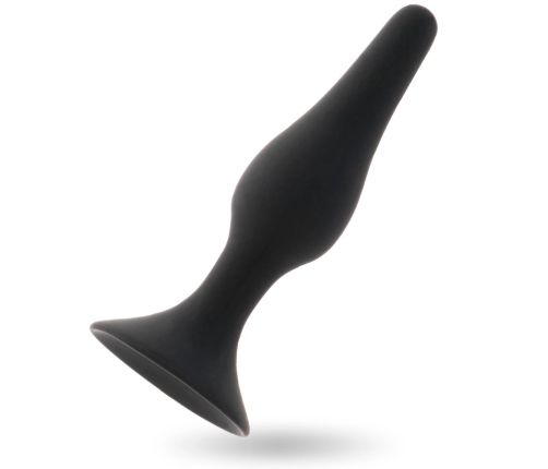 Intense Anal Level 4 Black 15.5 cm - Advanced Silicone Plug