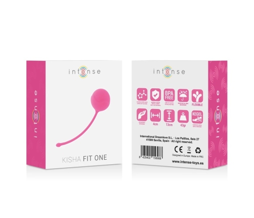 INTENSE - KISHA FIT ONE SILICONE KEGEL FUCHSIA